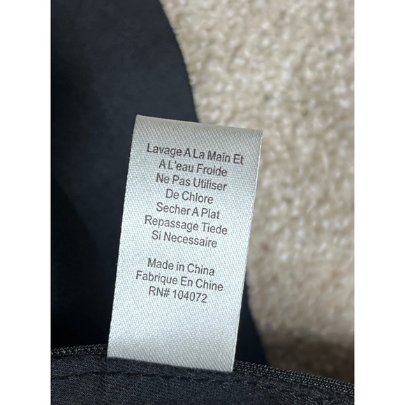 Anthropologie Black Tank Top Faux Leather Peplum NWT Ruffle Bordeaux XL Chic - Picture 10 of 10